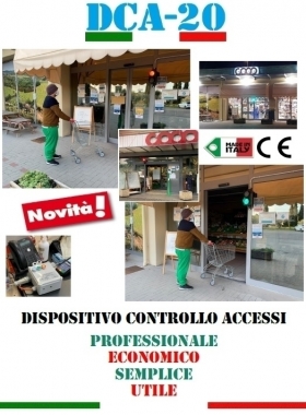 DISPOSITIVO CONTROLLO ACCESSI (COVID-19) - B&B Elettromeccanica Srl
